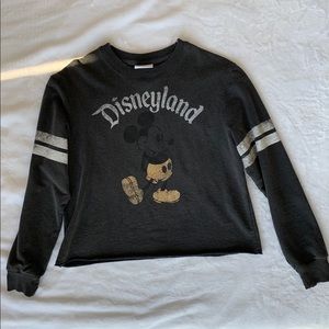 Disneyland Vintage Style Slight Crop Long Sleeve